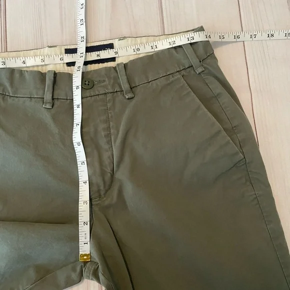 Abercrombie & Fitch Athletic Skinny Stretch Chino Pants Men’s 28x28 Army Green - Picture 11 of 13